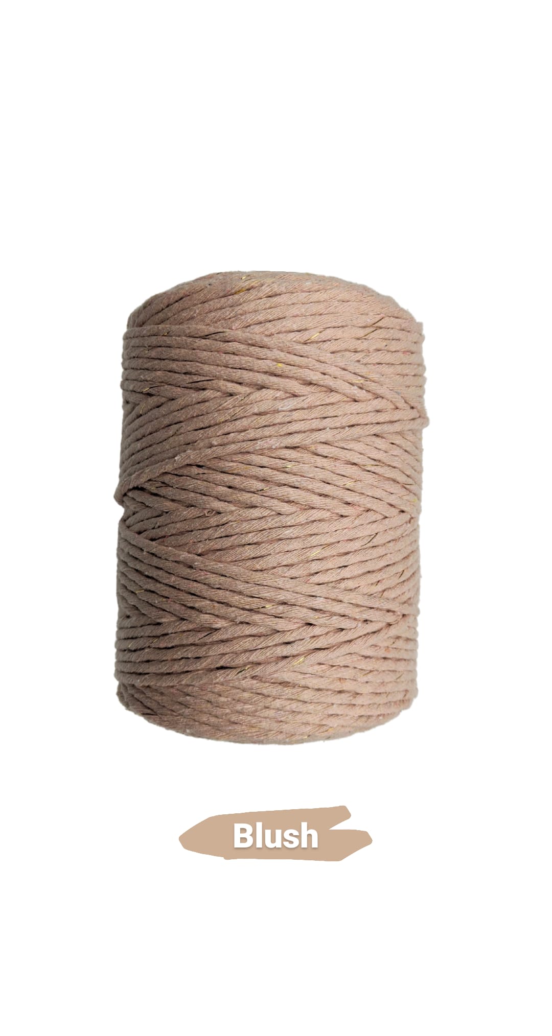 MACRAME CORD SET // 300 ft of 3mm Single Twist Cotton Cord